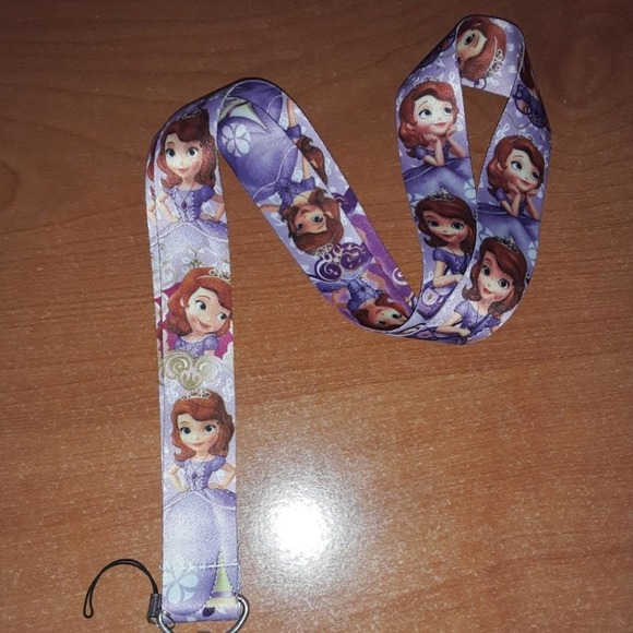 Walt Disney World Princess Sofia the First One Size Lanyard with Metal Clip - Picture 1 of 8
